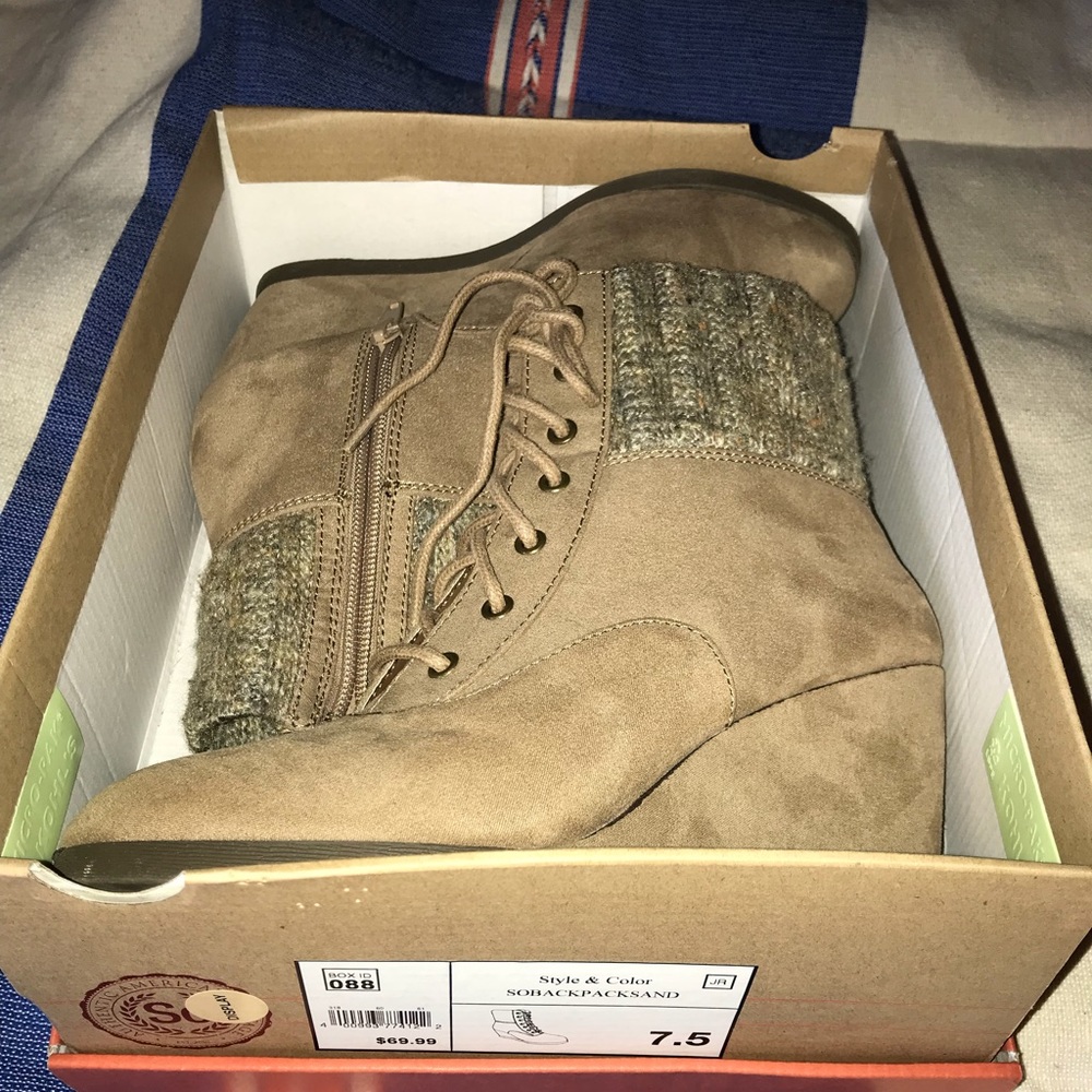 Healed boots
